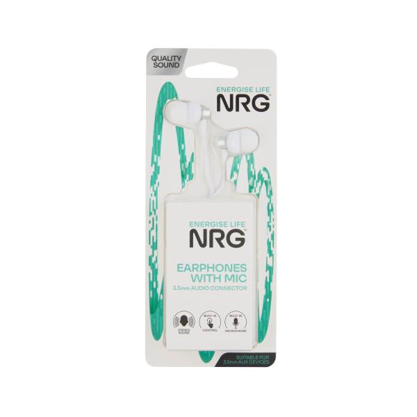 Wired Earphones With Mic 3.5mm Audio