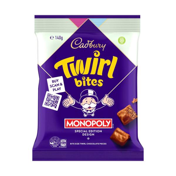 Twirl Milk Chocolate Bites