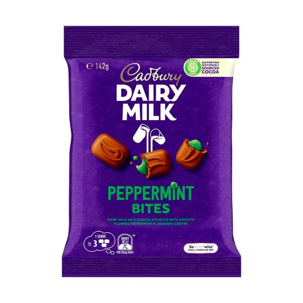 Dairy Milk Peppermint Chocolate Bites