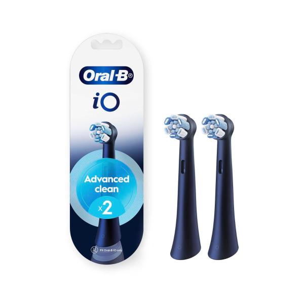 Io Ultimate Clean Electric Toothbrush Replacement Head Black