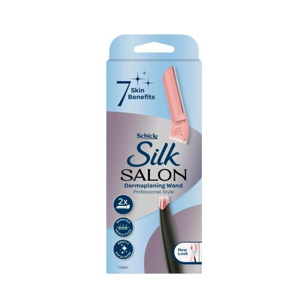 Silk Salon Dermaplaning Wand Kit +2 Refill Blades