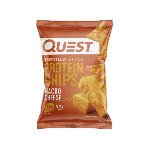 Tortilla Style Protein Chips Nacho Chips