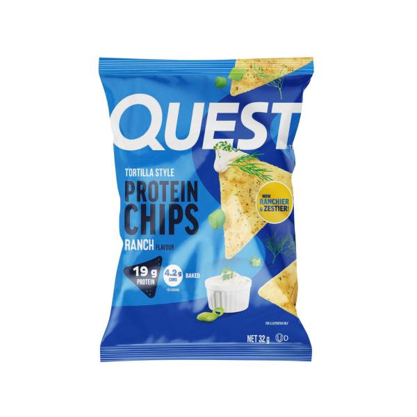 Tortilla Style Protein Chips Ranch