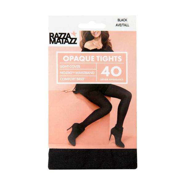 Tights Black Ave/tall