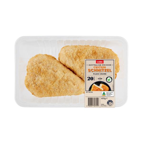 RSPCA Approved Chicken Breast Schnitzel Plain Crumb