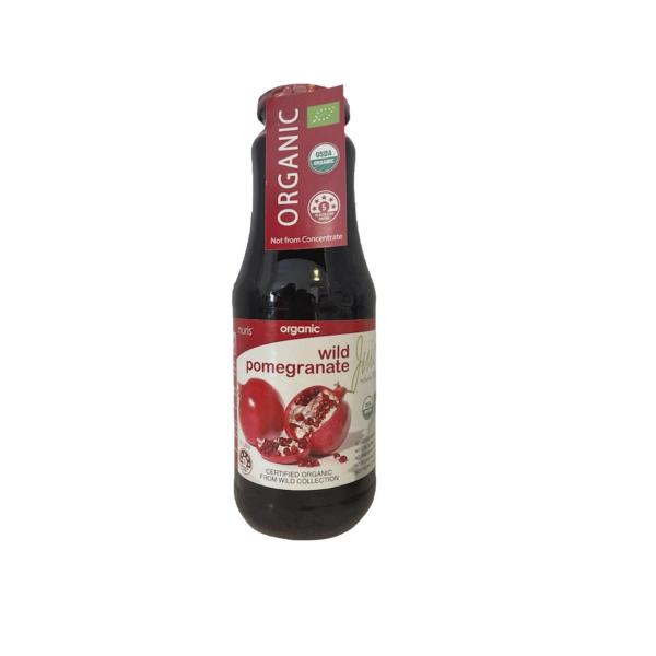 Organic Wild Pomegranate Juice Bottle