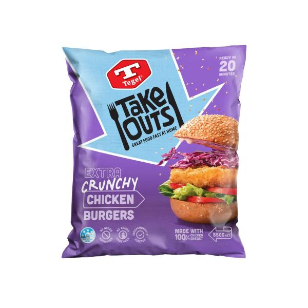 Take Out Crunchy Chicken Burger