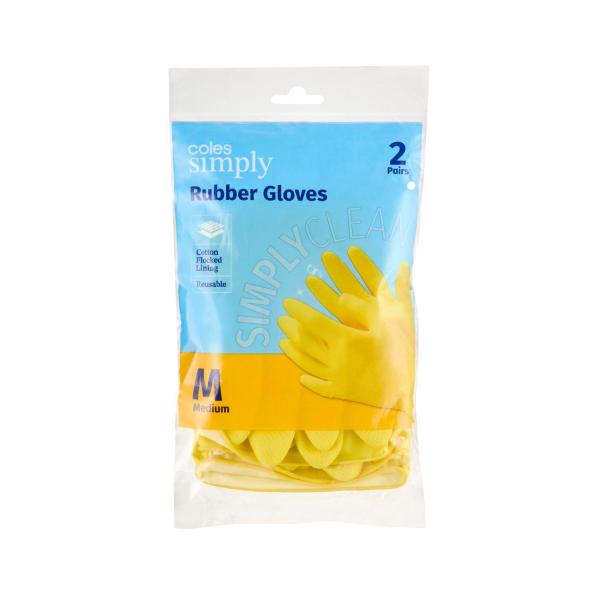 Rubber Gloves Medium