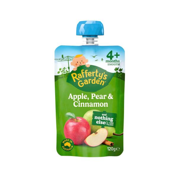 Apple Pear & Cinnamon And Nothing Else Baby Food Puree Pouch 4+ Months