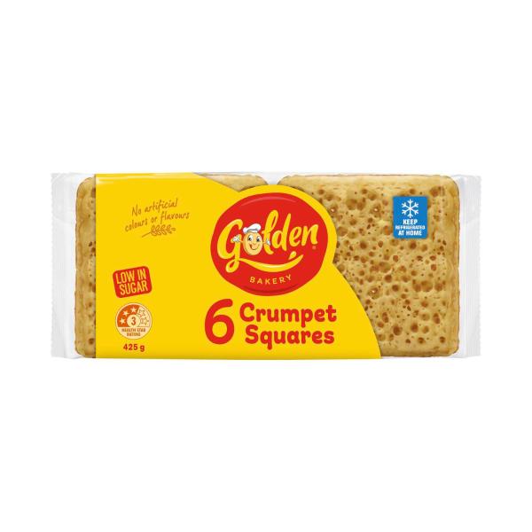 Crumpet Square 6 Pack