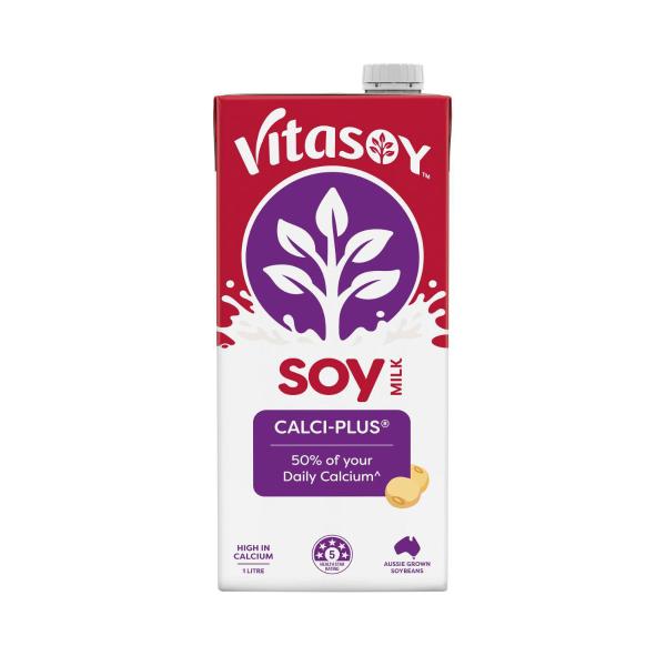 Calci-plus Long Life Soy Milk 1l