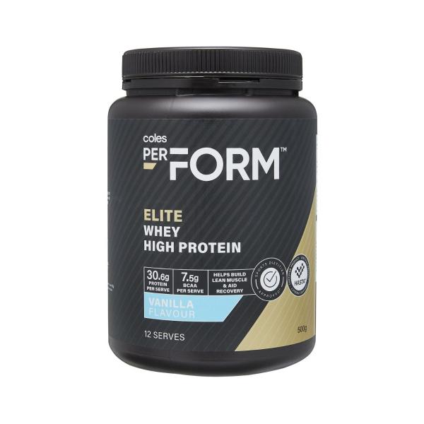 Elite Whey High Protein Powder Vanilla