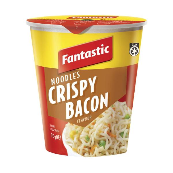 Crispy Bacon Noodle Cup