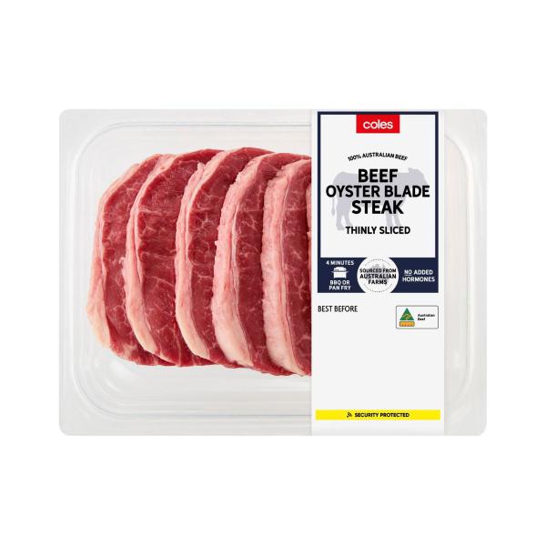 No Added Hormone Beef Oyster Blade Thin Sliced Steak