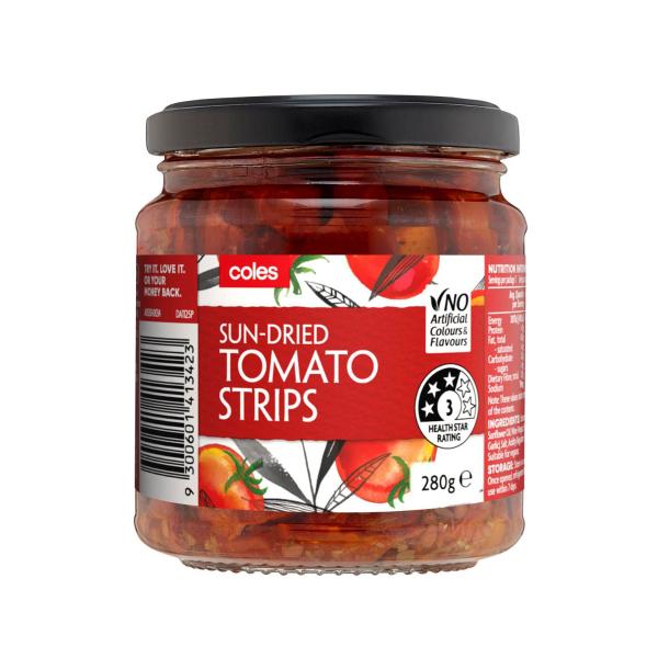 Sundried Tomato Strips