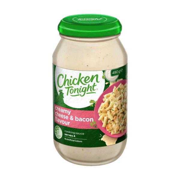 Classic Creamy Cheese And Bacon Flavour Simmer Sauce