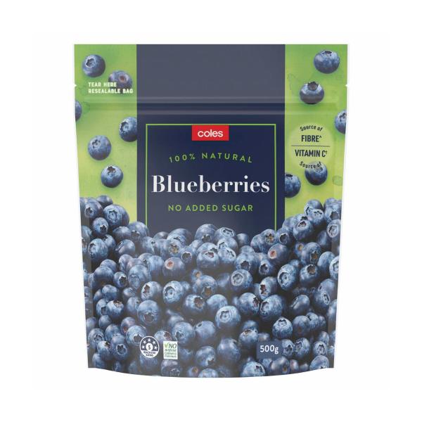 Frozen Fruit Blueberries