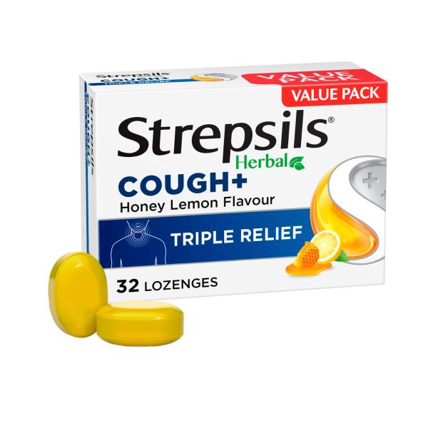 Herbal Blocked Nose Sore Throat Honey Lemon