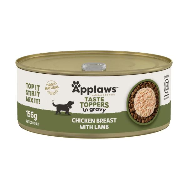 Taste Toppers Dog Tin Chicken Breast With Lamb In Gravy Dog Food