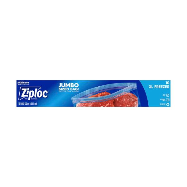 Freezer Bags Xlarge Resealable Food Storage