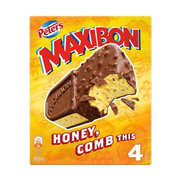 Maxibon Honey Comb This 4 Pack