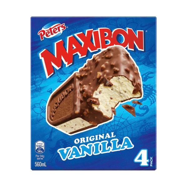 Maxibon Original Vanilla 4 Pack