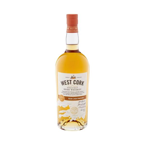 Rum Cask Single Malt Irish Whiskey 700ml