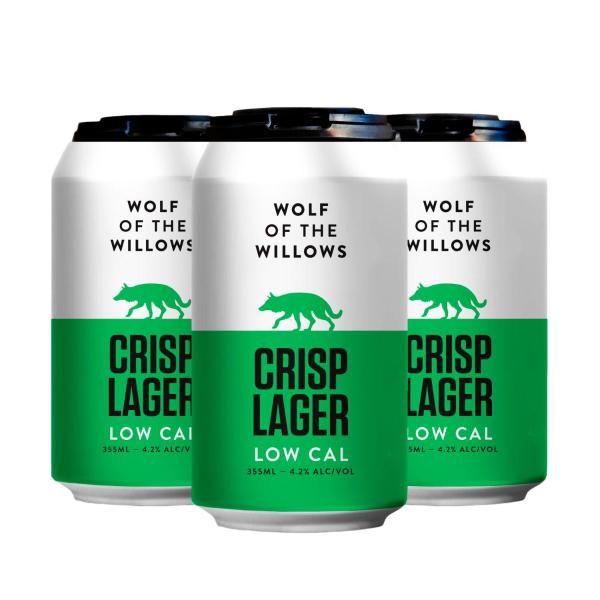 Crisp Lager Can 355ml