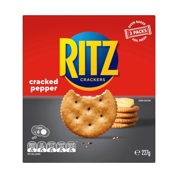 Cracked Pepper Crackers