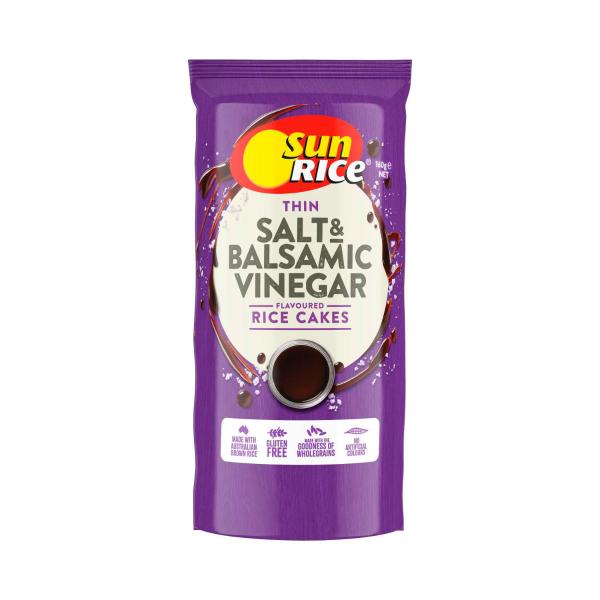 Flavoured Rice Cakes Salt & Balsamic Vinegar