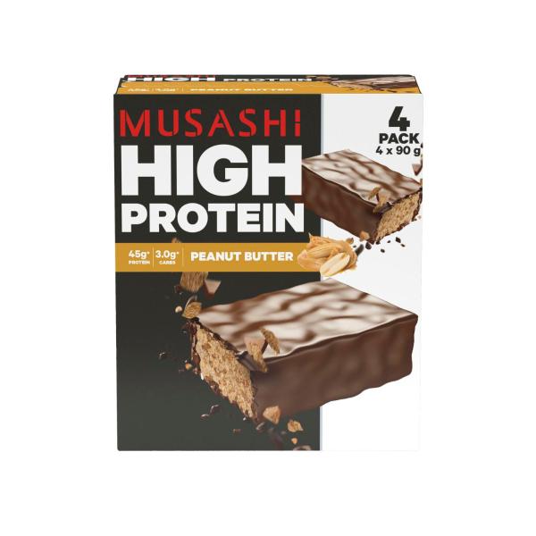 High Protein Bar Peanut Butter 4x90g