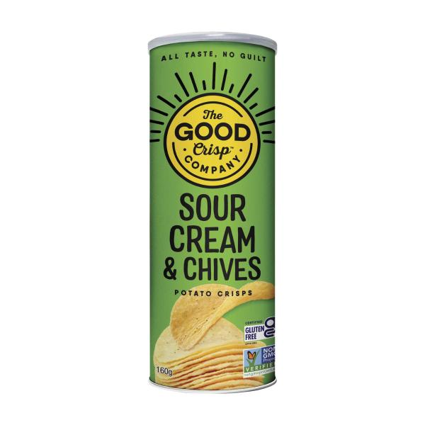 Potato Crisps Sour Cream & Chives