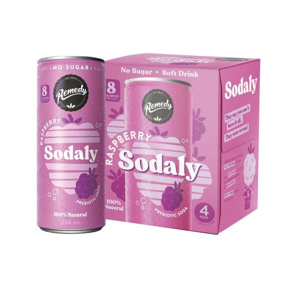 Sodaly Raspberry 4x250ml