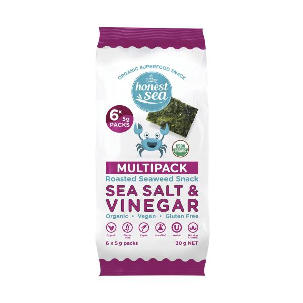 Seaweed Sea Salt & Vinegar Multipack 6x5g