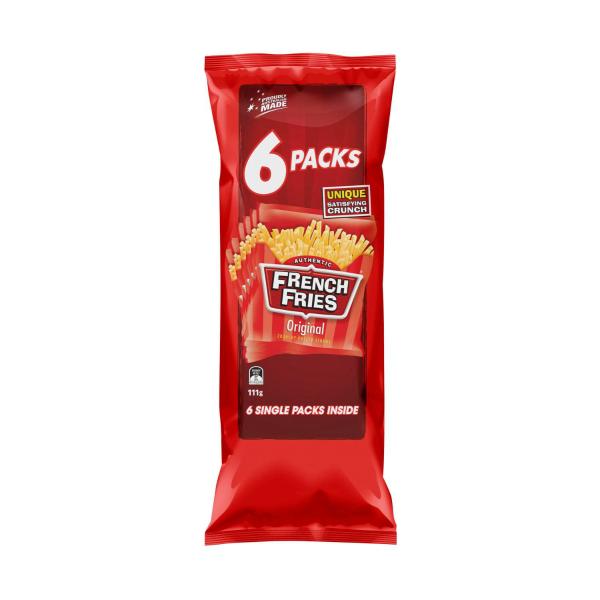 Potato Chips Multipack Lunch Box School Snacks Gluten Free 6 Pack