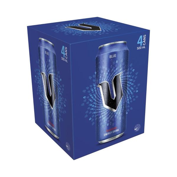 Energy Drink Blue 4x500ml