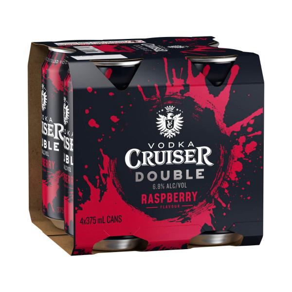 Double Raspberry Can 375ml