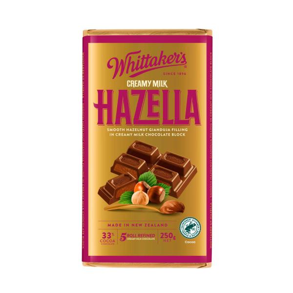 Creamy Hazella Milk Chocolate Block