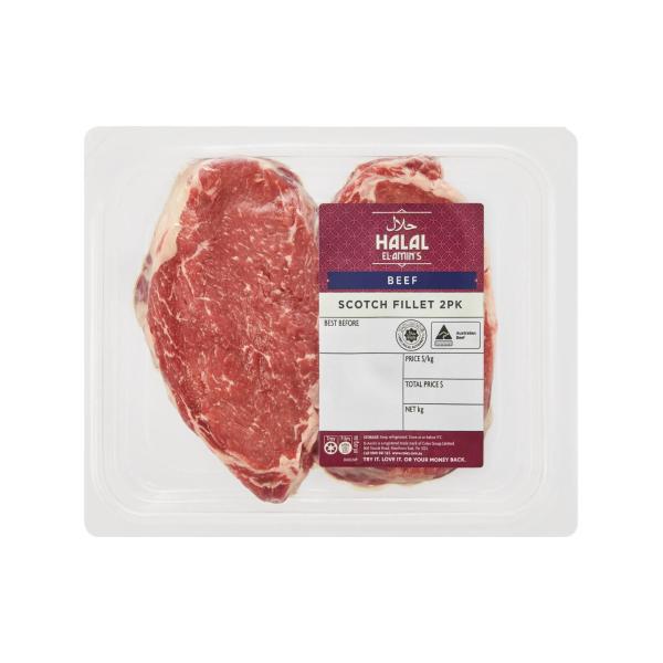 Halal Scotch Fillet 2 Pack