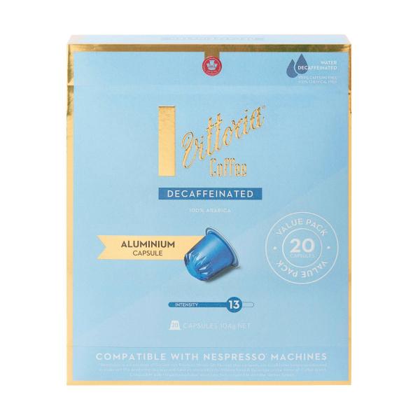 Decaffeinated Nespresso Compatible Aluminium Coffee Capsules