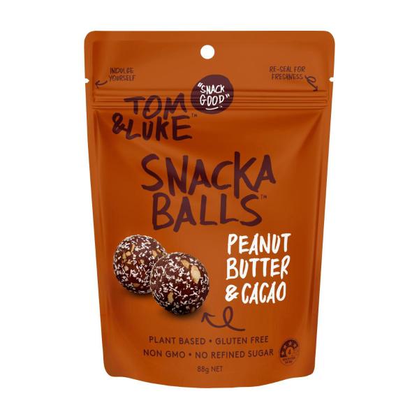 Peanut Butter & Cacao Snackaballs