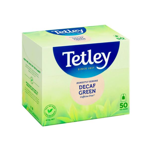 Decaffeinated Green Tea Bags 50 Pack