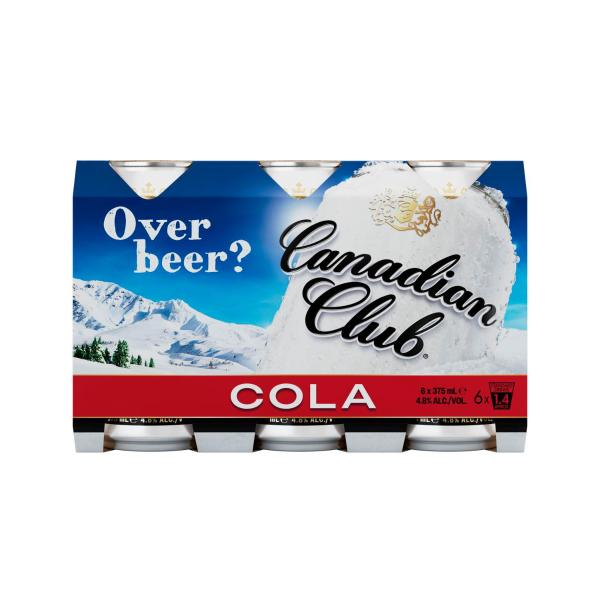 Canadian Club & Cola Can 375ml