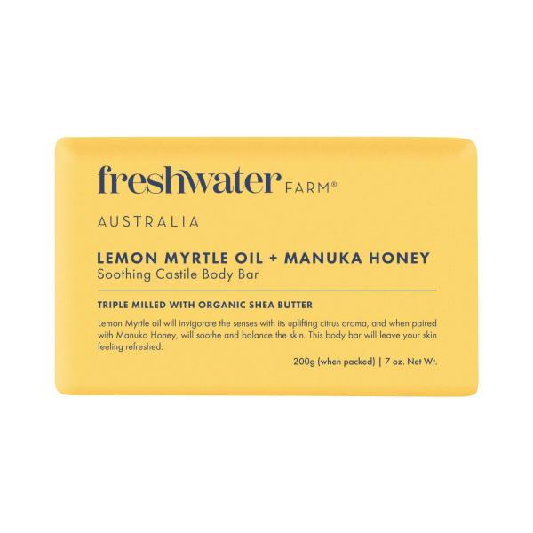 Body Bar Lemon Myrtle + Manuka Honey