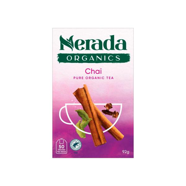 Organics Pure Chai Tea Bags 50 Pack