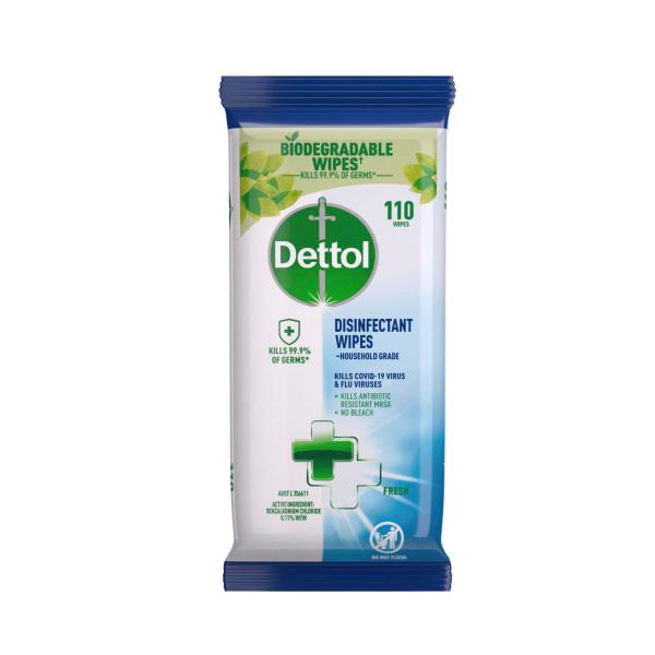 Multipurpose Disinfectant Cleaning Wipes Fresh