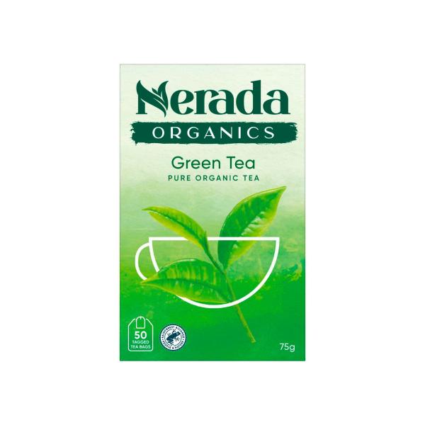 Organics Pure Green Tea Bags 50 Pack