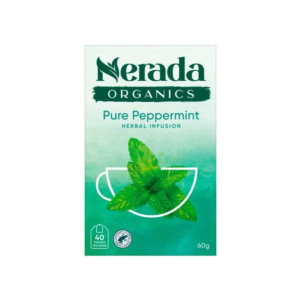 Organics Peppermint Tea Bags 40 Pack