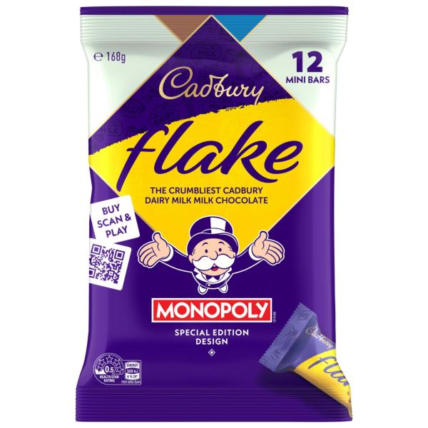 Flake Milk Chocolate Sharepack 12 Pack