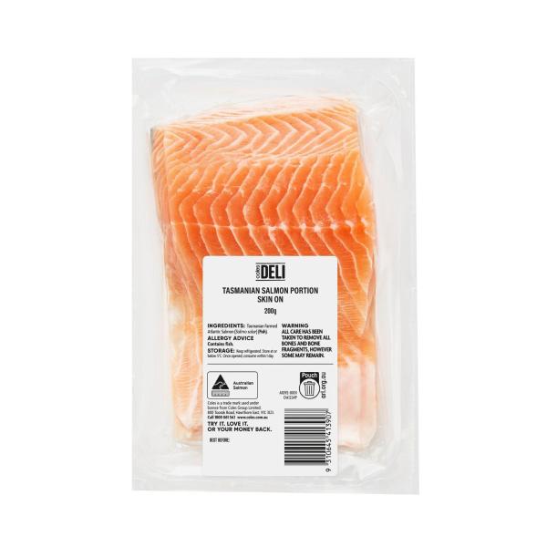 Tasmanian Salmon Portion Skin On